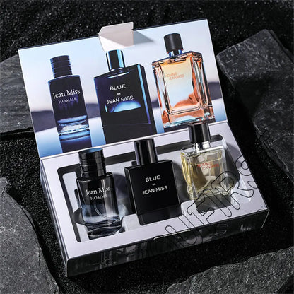 High Quality 90ml Men Perfume Hombre Gift Box 3pcs Set Colognes Scent Fascination Man Perfumes Masculinos Lasting Parfum Heren