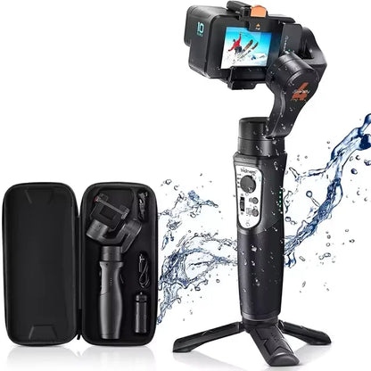 Hohem iSteady Pro 4 Gimbal for GoPro 13/12/11/10/9/8/7/6/5 DJI OSMO Insta360 One R Action Camera 3-Axis Handheld Stabilizer