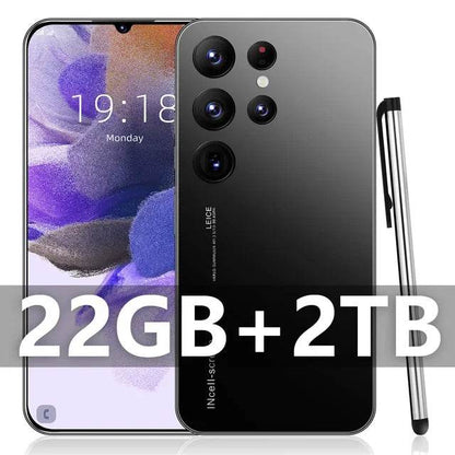 Hot New S24 Ultra Smart phone CASE 7.3 inch Full Screen 4G/5G Cell Phone 22TB+2TB 7800mAh Mobile Phones Global Version Celulares - MarvelouStoree