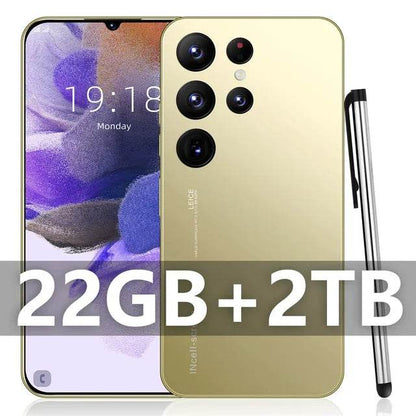 Hot New S24 Ultra Smart phone CASE 7.3 inch Full Screen 4G/5G Cell Phone 22TB+2TB 7800mAh Mobile Phones Global Version Celulares - MarvelouStoree