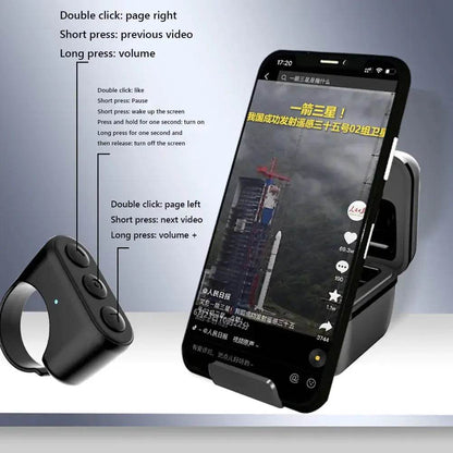 Smart Ring Remote Control Bluetooth - MarvelouStoree