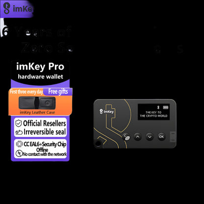 Marveloustoree imtoken Safe and Cold Hardware Wallet Encrypted Digital Currency Assets Blockchain Private Key Supports Multi-Chain Open Source Imkey Pro Hard Wallet Cold Wallet Protect and Store Crypto Digital Assets Btc Eth Usdt