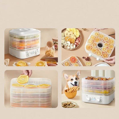 Intelligent Fruit Dryer Long Lasting Thermostatic Food Dehydrator Fruit Vegetable Meat Dehydrated Pet Snack Drying Machine - MarvelouStoree