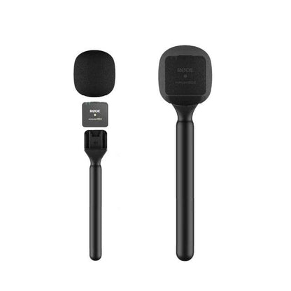 Interview mic adapter Microphone handheld adopter Mic Handle Adoptor cold shoe clip mini clip for DJI MIC 2/Boya Link/MOMA Lark - MarvelouStoree