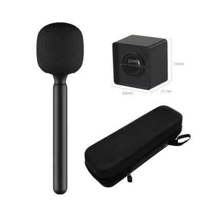 Interview mic adapter Microphone handheld adopter Mic Handle Adoptor cold shoe clip mini clip for DJI MIC 2/Boya Link/MOMA Lark - MarvelouStoree