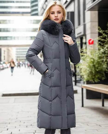 Fur Collar Winter Coat - MarvelouStoree