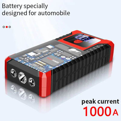 26000mAh/20000mAh Car Jump Starter 1000A 12V Output Portable Emergency Start-up Charger for Cars Booster Battery Starting Device - MarvelouStoree