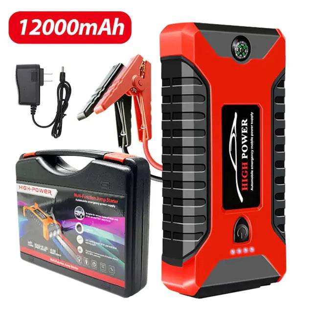 26000mAh/20000mAh Car Jump Starter 1000A 12V Output Portable Emergency Start-up Charger for Cars Booster Battery Starting Device - MarvelouStoree