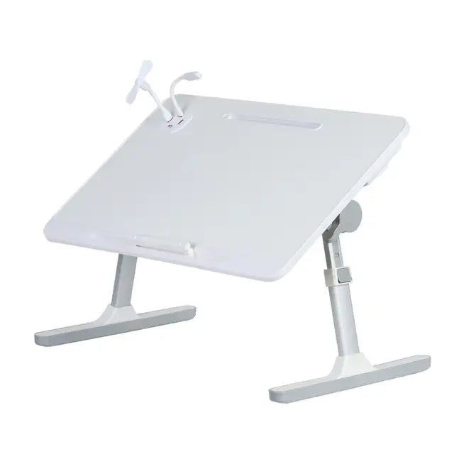 Marveloustoree Laptop Bed Tray Table Height Angle Adjustable Laptop Bed Stand Portable Lap Desk with Foldable Legs Foldable Lap Tablet Table