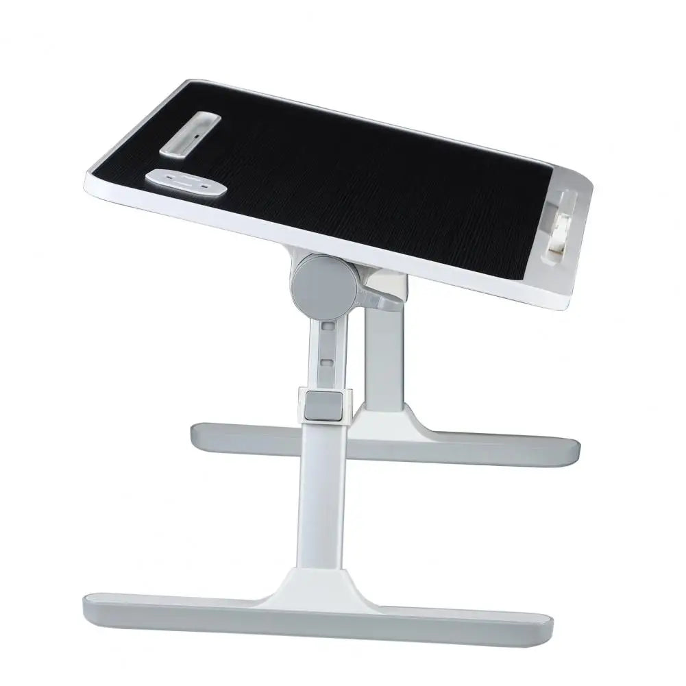 Marveloustoree Laptop Bed Tray Table Height Angle Adjustable Laptop Bed Stand Portable Lap Desk with Foldable Legs Foldable Lap Tablet Table