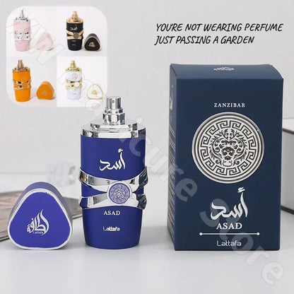 Maveloustoree Lattafa Middle Eastern Arabian Men's and Women's Perfume Is Confident, Charming Fresh Natural Long-lasting Fragrance 100ml