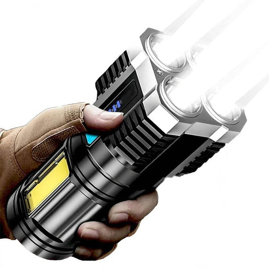 Led Mini Diving Rechargeable High Lumens Torch Long Range Powerful Camping Taschenlampe Linterna Flashlights - MarvelouStoree