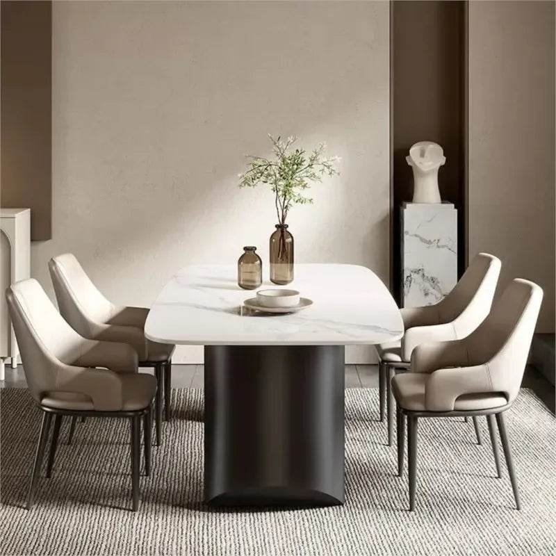 Light Luxury Dining Chair 2023 New Modern Simple Home Scandinavian Italian Premium Feeling Dining Bench - MarvelouStoree