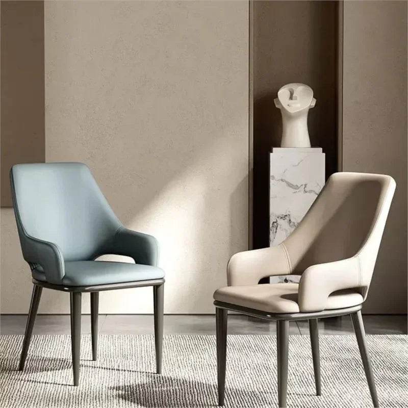 Light Luxury Dining Chair 2023 New Modern Simple Home Scandinavian Italian Premium Feeling Dining Bench - MarvelouStoree