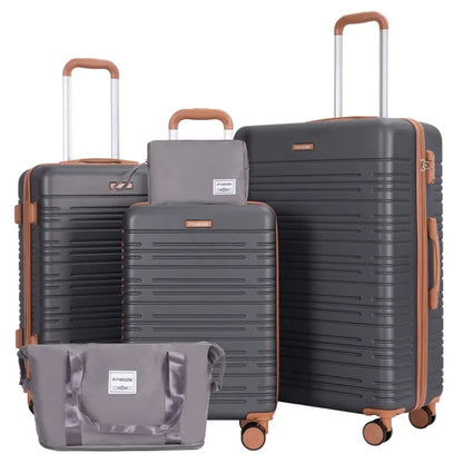 Luggage Sets 3-Piece Suitcases with Double Spinner Wheel,Suitcase Set ABS Hard Case Luggage with TSA Lock