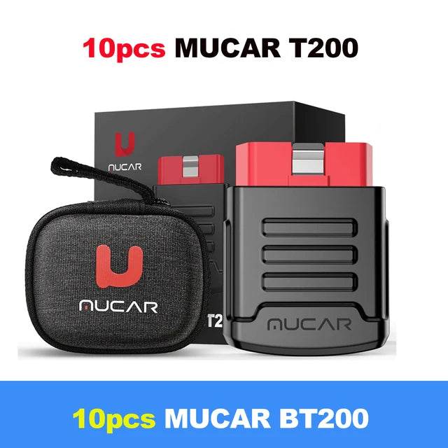 MUCAR BT200/BT200 Pro OBD2 Scanner Diagnostic Tool Bluetooth, Full System Automotive Scan Tool Free Oil/SAS 15 Reset Code Reader - MarvelouStoree