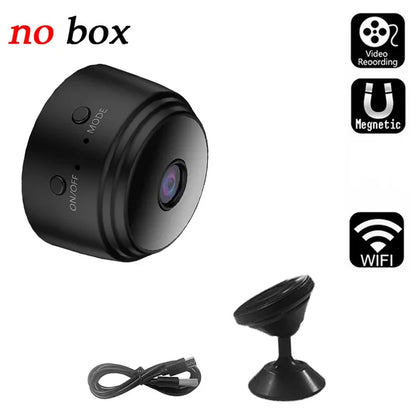 Magnet A9 Mini Wireless Security Camera WiFi 720P HD Mini Voice Cameras for Home Security Battery Operated Surveillance Camera