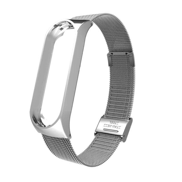 Mi Band 3 Wrist Strap Metal Screwless Stainless Steel For Xiaomi Mi Band 3 Strap Bracelet Miband 3 Wristbands Pulseira Miband3 - MarvelouStoree