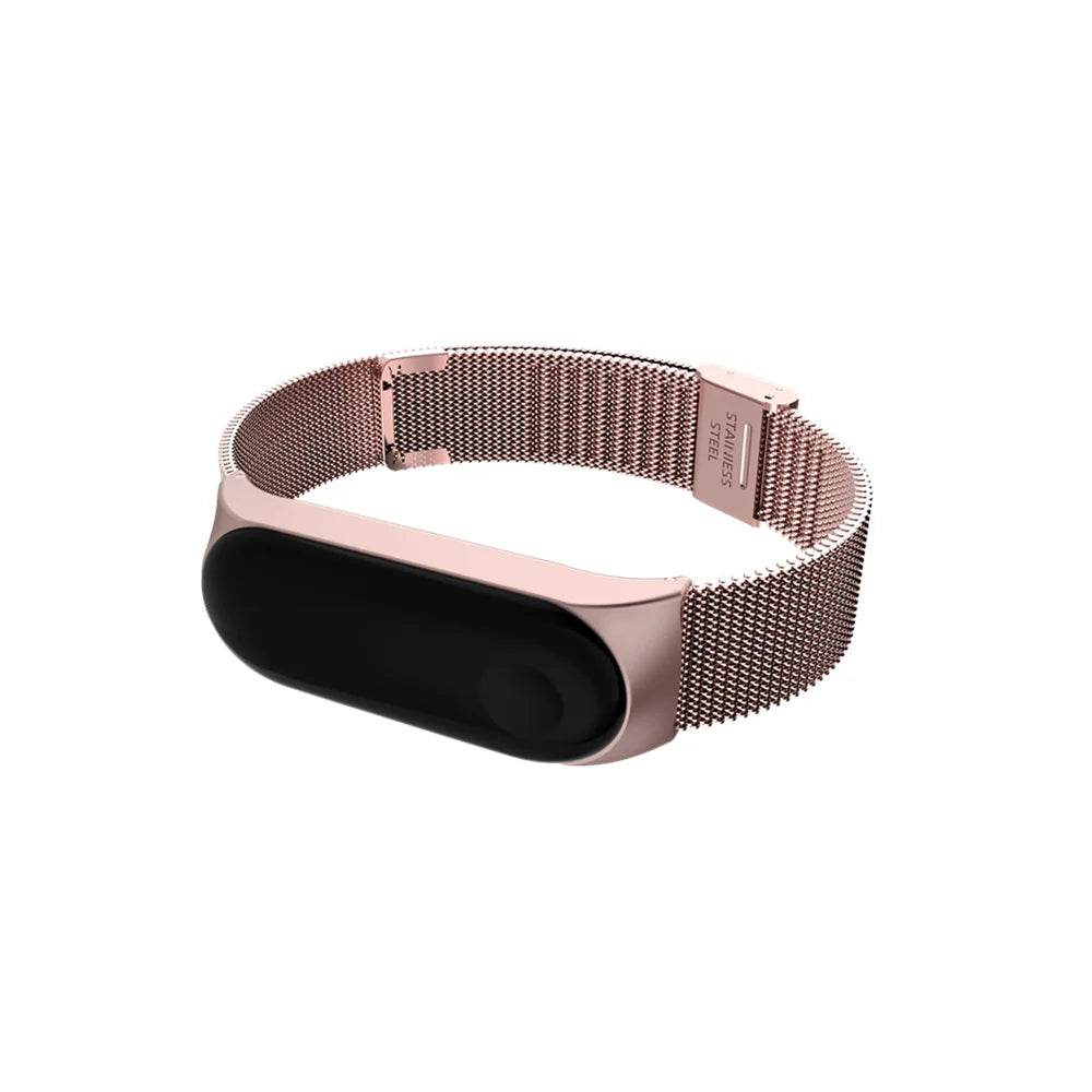 Mi Band 3 Wrist Strap Metal Screwless Stainless Steel For Xiaomi Mi Band 3 Strap Bracelet Miband 3 Wristbands Pulseira Miband3 - MarvelouStoree