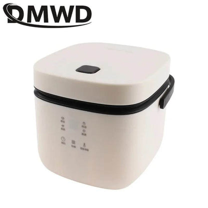 Mini Rice Cooker Multi-function Single Electric Rice Cooker Non-Stick Household Small Cooking Machine Make Porridge Soup 1.2L EU - MarvelouStoree