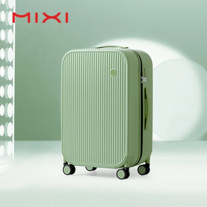 Mixi Striped Travel Luggage 20 Inch Cabin Size Luggage Lightweight Hand Carry Case Rolling Wheel PC Suitcase 24 26 Inch M9273