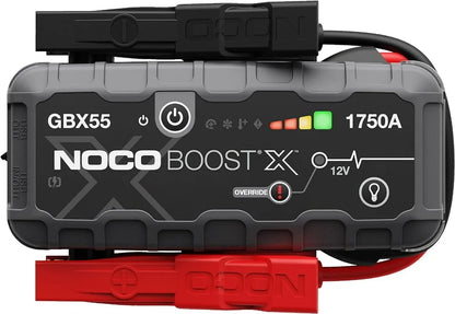 NOCO Boost X GBX55 1750A 12V UltraSafe Portable Lithium Jump Starter, Car Battery Booster Pack, USB-C Powerbank Charger.