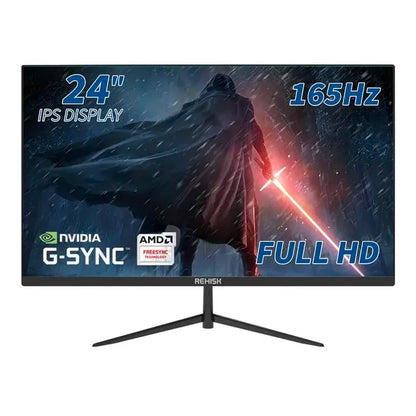 New 180Hz 24'' Gaming Monitor FHD - 1ms(GTG) response,IPS, AMD FreeSync, Built-in Speakers, Super Realistic HD Picture