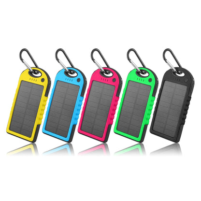 5000mAh Solar Power Bank Phone Charger 2-Pack