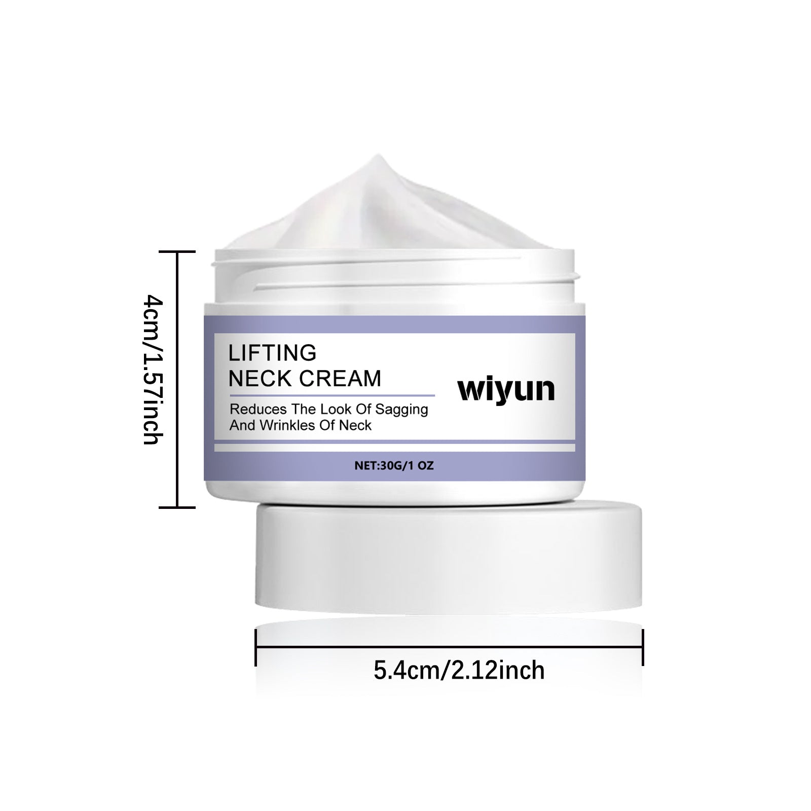 Neck Lines Protein Cream Eliminate Double Chin Moisturizing Reducing Fine Lines Lifting Brightening Rejuvenation Face Skin Care