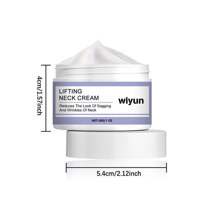 Neck Lines Protein Cream Eliminate Double Chin Moisturizing Reducing Fine Lines Lifting Brightening Rejuvenation Face Skin Care