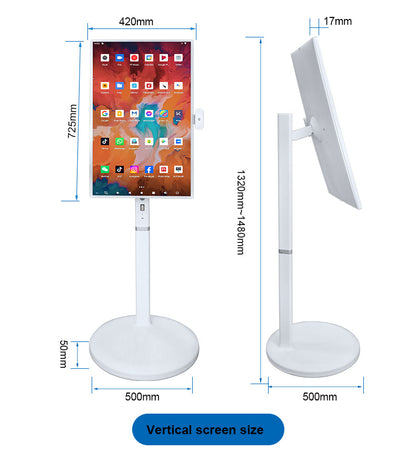 32 inch latest portable touch screen with Bluetooth HDMI USB adjustable height built-in battery for sexy video