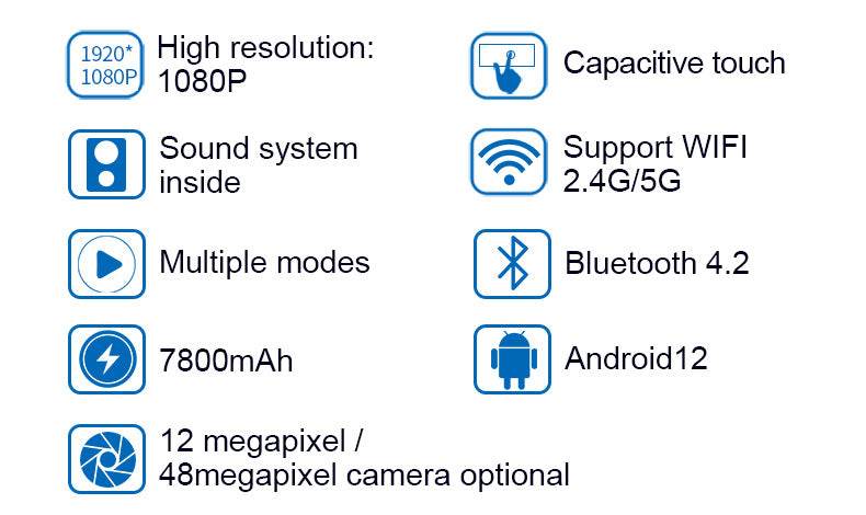 32 inch latest portable touch screen with Bluetooth HDMI USB adjustable height built-in battery for sexy video - MarvelouStoree