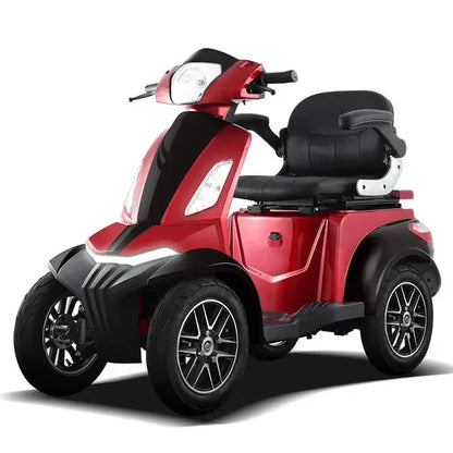 Off-road Powerful Adult Bike 4Wheel Car for Handicapped and Elderly Scooter Moto Eletrica Aduto Elektro Fahrzeuge Für Erwachsene