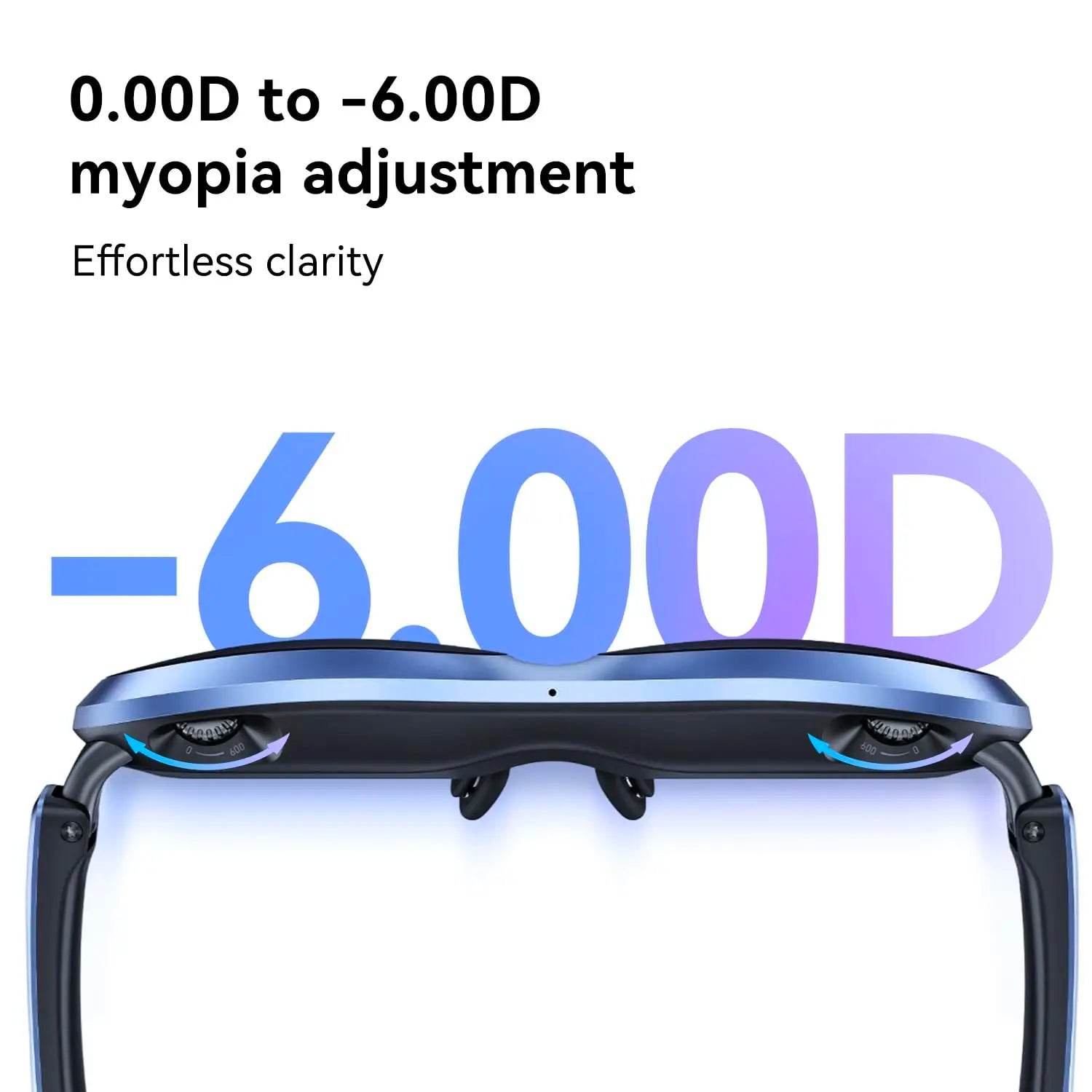 Original Rokid Max AR 3D Smart Glasses Micro OLED 215”Max Screen 50° FoV Viewing For Phones/Switch/PS5/Xbox/PC Smart On Sales - MarvelouStoree