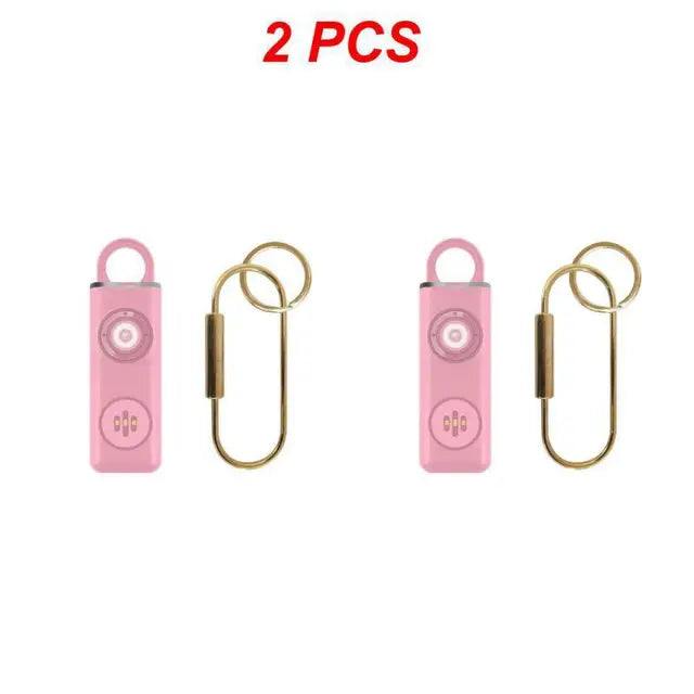 Personal Safety Alarm Keychain with LED Lights Practical  Siren 130dB Emergency-Safety Siren for Women Men