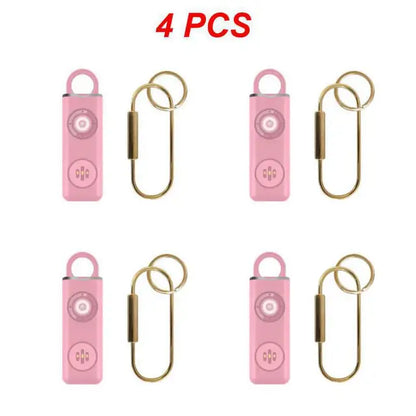 Personal Safety Alarm Keychain with LED Lights Practical  Siren 130dB Emergency-Safety Siren for Women Men