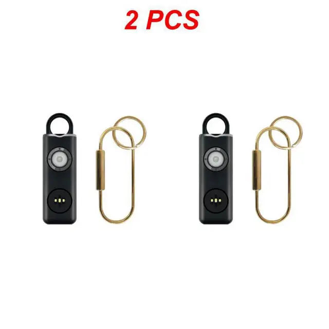 Personal Safety Alarm Keychain with LED Lights Practical  Siren 130dB Emergency-Safety Siren for Women Men