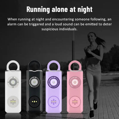 Personal Safety Alarm Keychain with LED Lights Practical  Siren 130dB Emergency-Safety Siren for Women Men