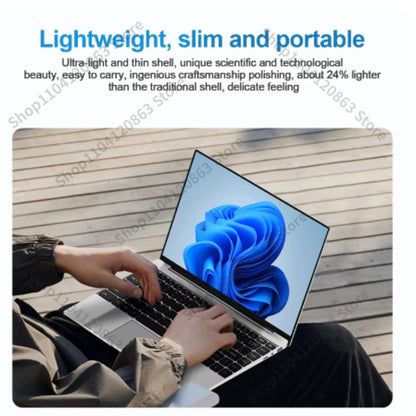 (Keyboard only) Portable 15.6" Laptop 32GB Ram DDR4 2TB SSD Windows 11 Notebook Pc Gamer Intel N5095 Office Computer with Backlit Fingerprint keyboard pictures are different.