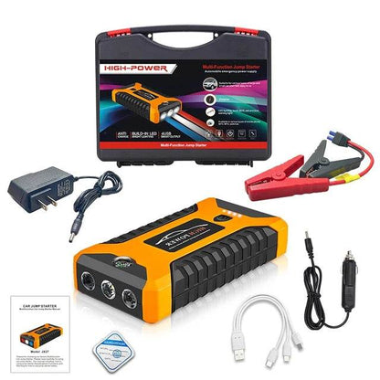 Portable Car Battery Starter Auto Jump Starter 99800mAh Petrol Diesel Car Emergency Booster Start Power Supply 12V For Cars - MarvelouStoree