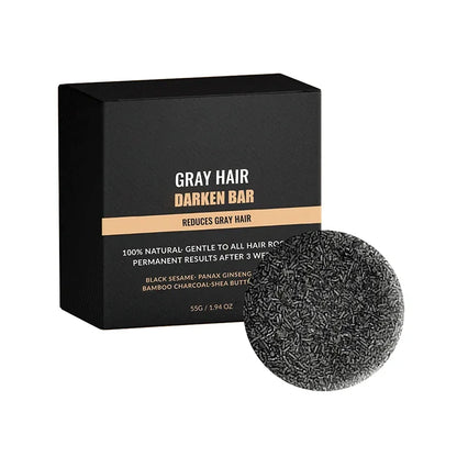 Repair Black Shiny Hair Solid Hair Massage Moisturizing Hair Black Hair Soap Treatment Soap For Stronger Smoother Shinier