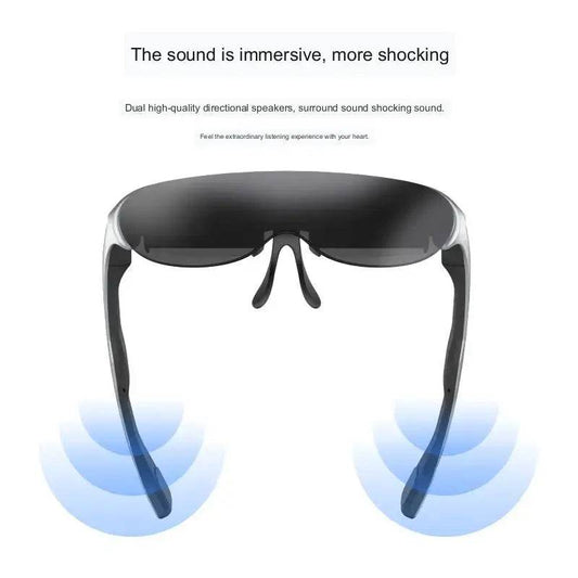 Rokid Air 3D AR Glasses Foldable VR Smart Glasses 120 Inch Screen 1080P OLED Dual Display Home Game Viewing Device - MarvelouStoree