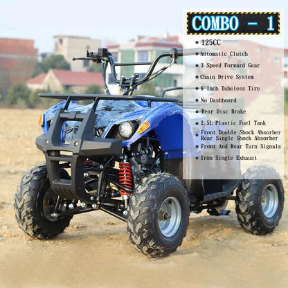 Atv 4x4 400cc 125CC Four Wheel ATV Electric Motorcycle All Terrain Off-Road Bike Mountain Bike Customizable