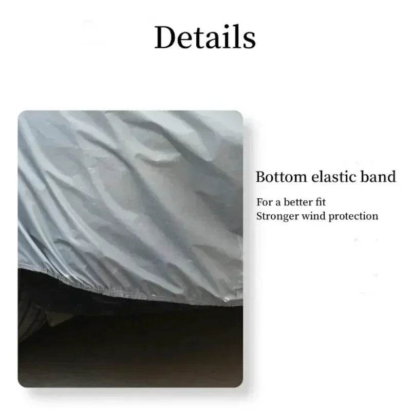 Car Cover Waterproof Outdoor Universal UV Protection Snow Cover Dustproof for Sedan Scratch-Resistant Sedan Suit SUV Car Tools - MarvelouStoree