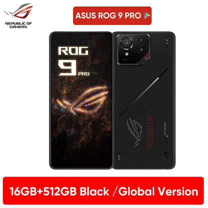 ASUS ROG Phone 9&9pro Gaming Phone Snapdragon Supreme Edition Matrix Liquid Cooling 185HZ Samsung E6 Gaming Screen