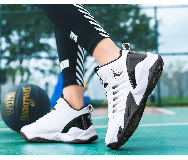 Men's Basketball Shoes Lightweight Sneakers Unisex Training Footwear Casual Sports Shoes