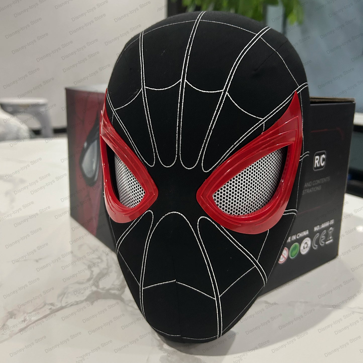 Spider Man Mobile Eye Electronic Spider Man Desktop Decoration Sculpture 1:1 Remote Control Adult and Children's Gift