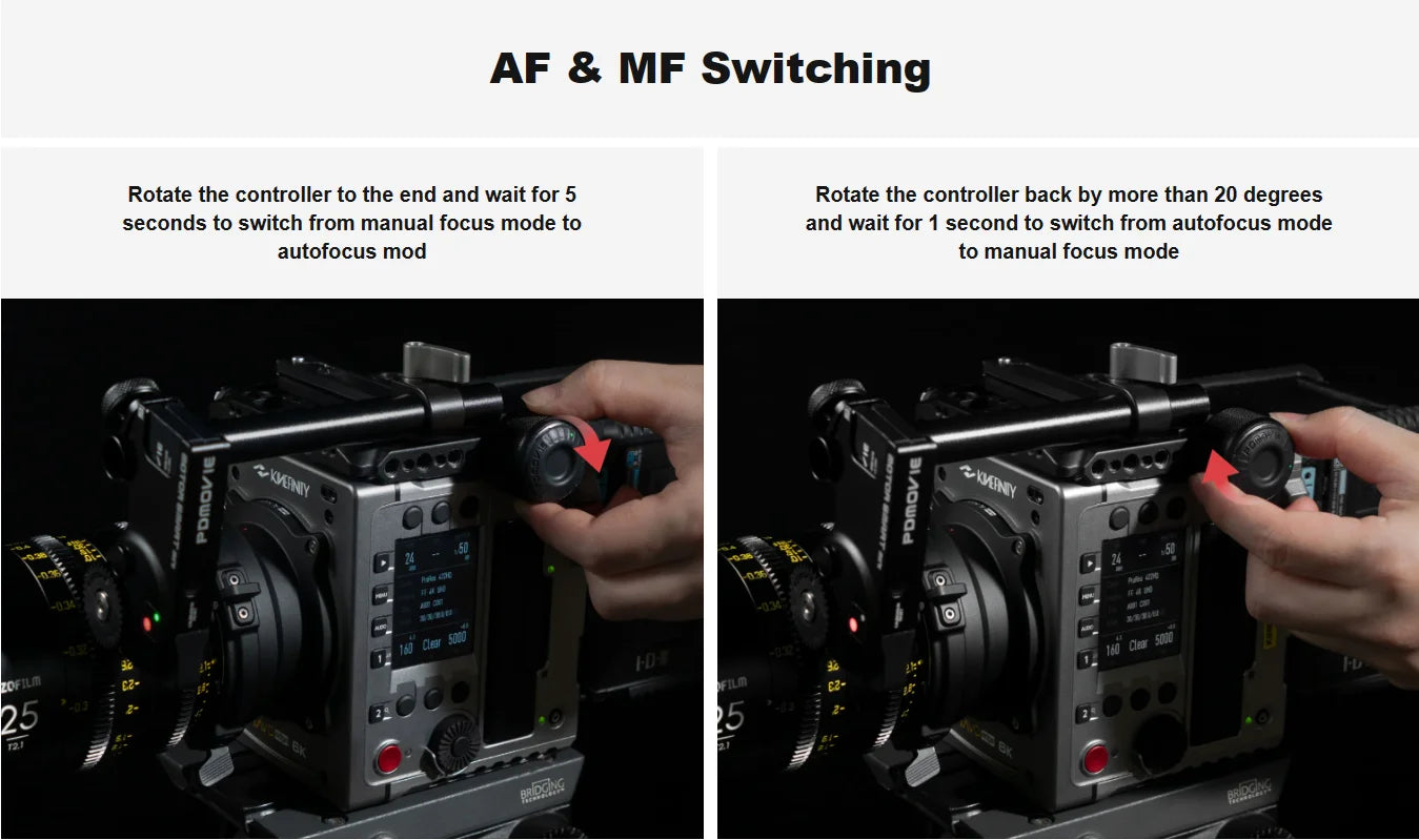 PDMOVIE LIVE AIR3 SMART Wireless Follow Focus Lens Control System Bluetooth for Ronin S DSLR Camera