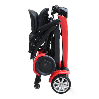 wholesale 500w cheap dual motor 4 wheel automatic handicapped adults mobility electric folding scooter