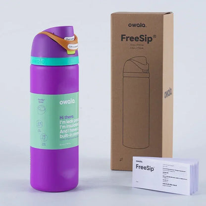 Owala Cup Vacuum Flasks & Thermoses Water Bottle Drinkware Thermo Tumbler Stainless Steel Thermal Mug Original Cold Hot Coffee